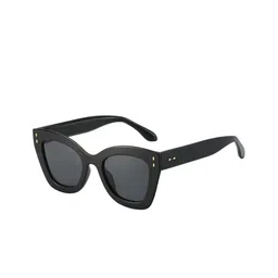 NOTHING ORDINARY Women Cateye Sunglasses with UV Protected Lens IRIBLK001-22