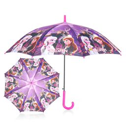 John's Umbrella  Disney Frozen Print Straight Umbrella with J Curve Handle - Multicolor-19