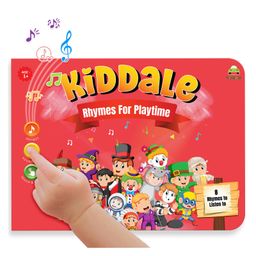 Kiddale 28 Musical Sounds Book|8 Classical Audio Nursery Rhymes Learning|Interactive & Intelligence Book|Alternative To Mobile Phones & Laptops For Kids|Best Gift For Kids, Pink-21
