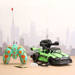 Toytales Remote Controlled Smoke With Bullet Car - Green-image-22