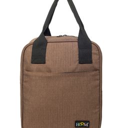 HOOM Office Lunch Bag with Met pet Aluminum Insulation- Brown-picture-12