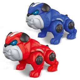 YAMAMA Musical Bully Pitbull Toys For Kids Interactive Toy with Crawling, Head-Shaking Action, Light-Up Eyes, And Sound Effects Toys - Color May Vary-23