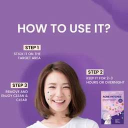 GLOW CUPID Acne Patches With Tea Tree Oil & Calendula - 24 Patches image 5
