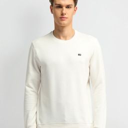 Arrow Sport Men Cotton Long Sleeves Round Neck Sweatshirts-image-59