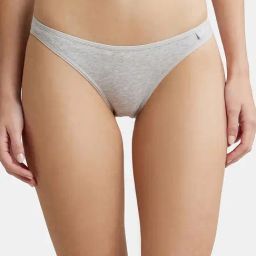 Jockey Grey Bikini Panty-picture-37