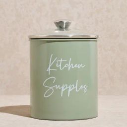 Westside Home Mint Kitchen Supplies Container with Lid-14