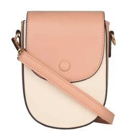 Sugarush Dayanara Pink & White Solid Mobile Pouch-picture-2