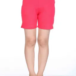 Proteens Kids Pink Solid Shorts-picture-15