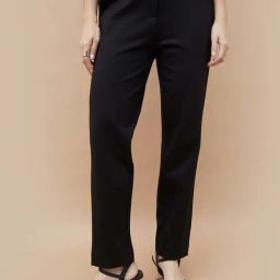 Code By Lifestyle Black Regular Fit Trousers-picture-7