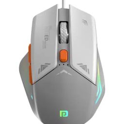 Portronics Vader Wired Gaming Mouse with 6 Buttons, Thumb Support & RGB Light Effects (Grey)-image-96