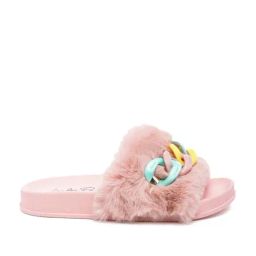 London Rag Women's Pink Casual Slides-image-75