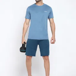 Van Heusen Active Regular Fit Swift Dry 4 Way Stretch Shorts - Bay Berry image 5