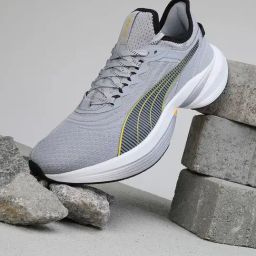 Puma Men's Conduct Pro Grey Running Shoes-image-57