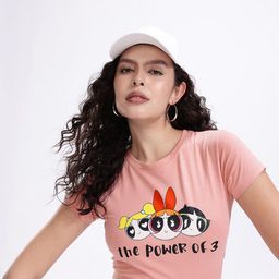 Kook N Keech Powerpuff Girls Graphic Printed Top-image-46