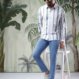 Stylecast X Kotty Men Comfort Pinstripes Striped Casual Shirt-image-41