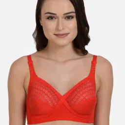 Mod & Shy Red Non Wired Non Padded Everyday Bra image 1
