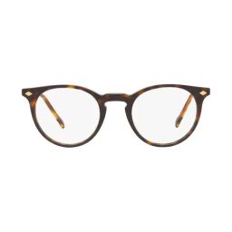 Vogue Eyewear Brown Oval Eye Frames for Men-picture-22