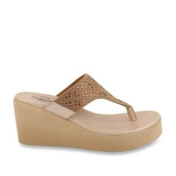 MediFeet Women's Indiana Tan Thong Wedges-picture-16