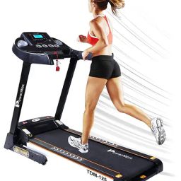 PowerMax Fitness TDA-125 4HP Peak Treadmill (Navy)-13