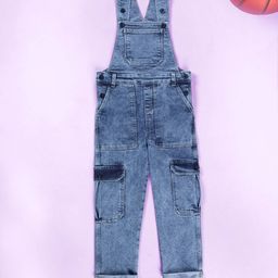 KiddoPanti Kids Straight Leg Dungarees-picture-39