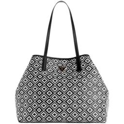 Guess Balck & WhitePrinted Tote Handbag-image-59