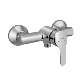 Essco by Jaquar Single Lever Exposed Shower Mixer for Connection to Hand Shower with Connecting Legs & Wall Flange, COS-103149-image-34