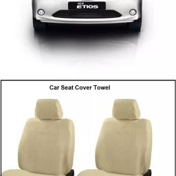 Oscar Toyota Etios Car Seat Cover Beige AUT-SN-4273-14