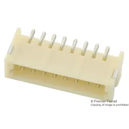 JST (JAPAN SOLDERLESS TERMINALS) Header, Zh, Side, 8Way, 1.5 mm, Smt, S8B-ZR-SM4A-TF (LF)(SN) (Pack of 10)-44