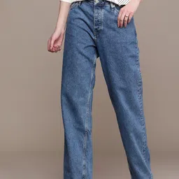 Calvin Klein Jeans Women Straight Fit Light Fade Stretchable Jeans-picture-7