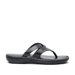 Teakwood Leathers Men's Black Thong Sandals-picture-27