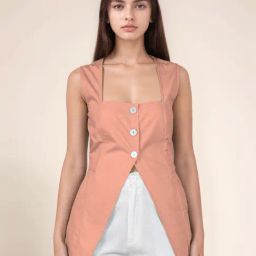 Zink London Peach Solid Top-picture-16