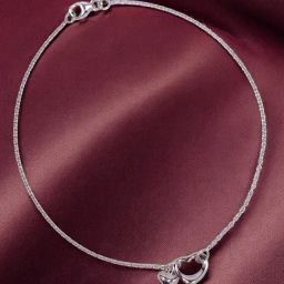 Taraash 925 Sterling Silver Anklet for Kids-image-11