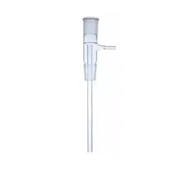 ABGIL Adapter Long Stem Inlet Borosilicate Glass B34 Socket and B34 Cone, ADP-50-06-12
