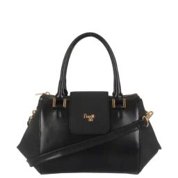 Baggit Black PVC Solid Tote Handbag-image-33