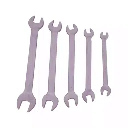 Tactix 5 Pcs Double Open Wrench Spanner Set Metric 372405-20