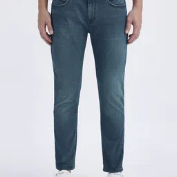 Pepe Jeans Men Oliver Skinny Fit Mid-Rise Low Distress Stretchable Jeans-image-22