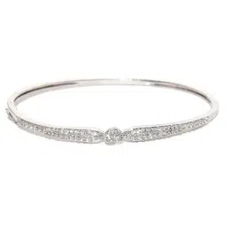 Zaveri Pearls Silver Brass Party Bracelet-20