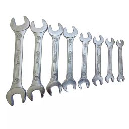 Jhaveri J-12B Chrome Vanadium Steel Double Open End Jaw Spanner Set, JM-12 (Set of 12 Piece)-image-9
