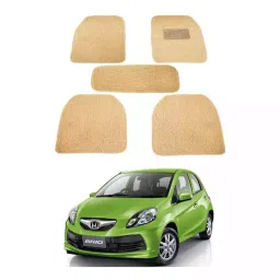 Auto Pearl MA3O88 PVC and Plastic Standard Mat for Honda Brio 2005 (Beige)-image-76