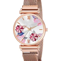 Gopal Shopcart Unisex Bracelet Straps Reset Time Analogue Watch C34RG PINK Fosil RG M-image-58