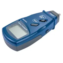Dasqua ± (0.05%+1 Digit) Blue Contact Digital Tachometer, 1030-2056-17