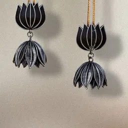 UnfoldSelf Contemporary Drop Earrings-40