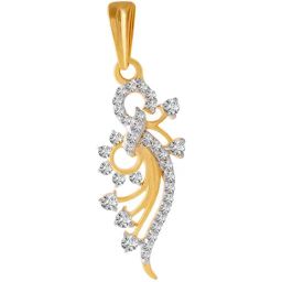 P.C. Chandra Jewellers 18 kt Gold & Diamond Pendant-picture-0