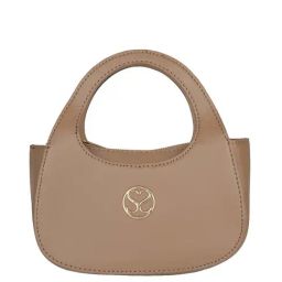 Sugarush Luciana Brown Solid Medium Handbag-47