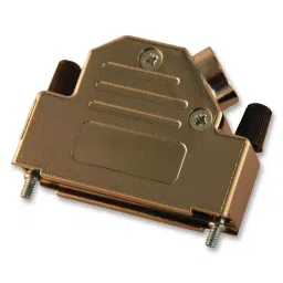MULTICOMP PRO D Sub Backshells BACKSHELL, METALIZED, 45DEG, BLK, 25WAY, MC-DVPMK25-K-picture-45
