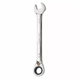 Westward Ratcheting Wrench Alloy Steel Chrome Head Size 5/8 inch Overall Length 8 1/8 inch, 54PP39-image-7