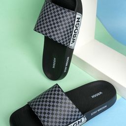 WROGN Men Printed Sliders-57