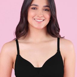 Nykd By Nykaa Barely There Padded Non Wired T-Shirt Bra With Gentle Lift & Support-NYB362-image-54