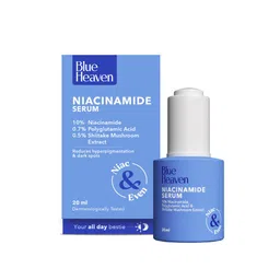Blue Heaven Niacinamide Face Serum with Shiitake Mushroom & Polglutamic Acid - 20 ml-22