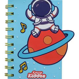 Smily Kiddos Spiral Notebook Astronaut Theme- 80 Pages-74